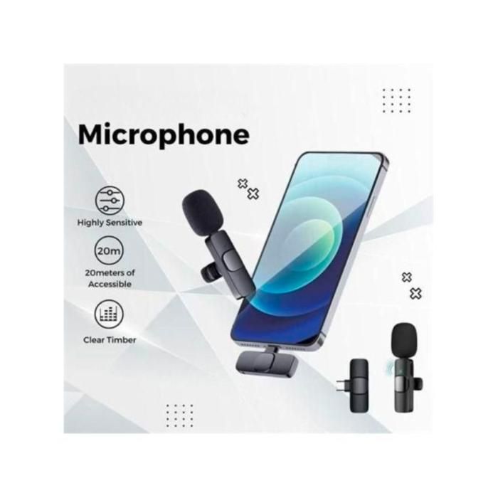 Microphone Lavalier professionnel , prise universelle de type C