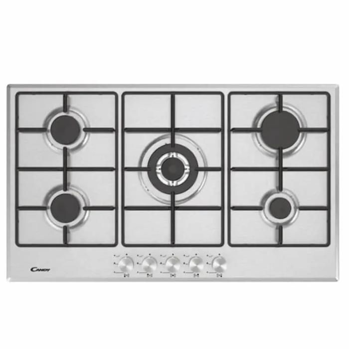 Table de cuisson CHW93WPX- MAR 5feux 90cm inox - CANDY