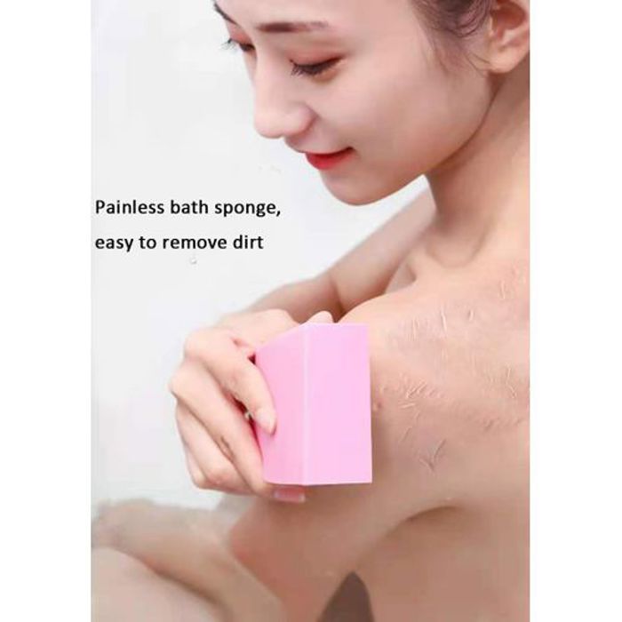 Brosse de douche Éponge de bain pour enlever la peau morte en exfoliant,