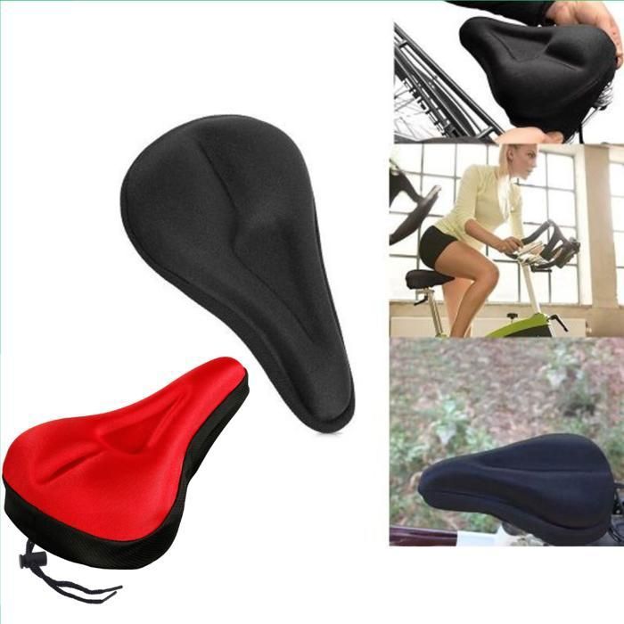 Housse de siège de vélo - Non spécifié - Confortable - Noir - Installation facile - Durable((Couleur aléatoire)