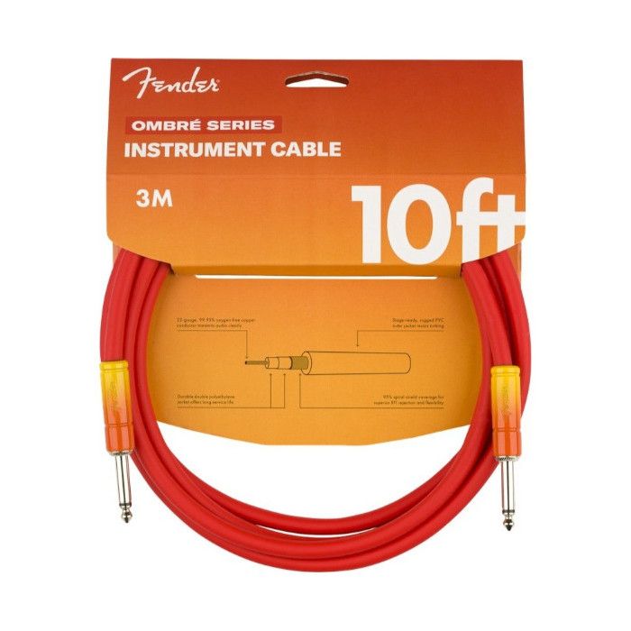 FENDER OMBRÉ INSTRUMENT CABLE 3M TS