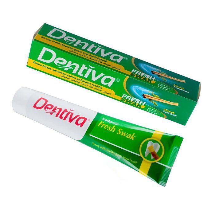 Dentifrice - DENTIVA - Fresh Swak - 75ml - Protection complète - Haleine fraîche