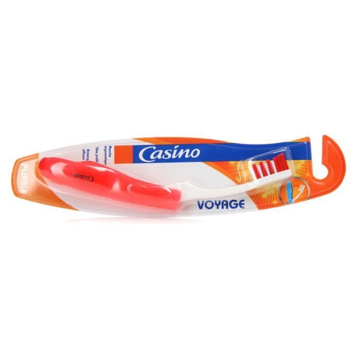 Brosse à dents pliable de voyage - couleur aléatoire