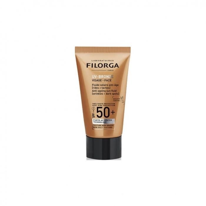 Soin solaire - FILORGA - UV-Bronze Fluide Solaire - SPF50+ - 40ml - Non gras