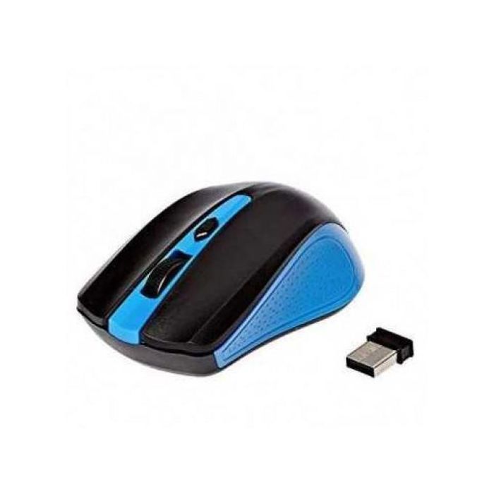 Souris optique Sans Fil Enet G-211 - 10M-2.4Ghz-1600Dpi - smart connection - Bleu