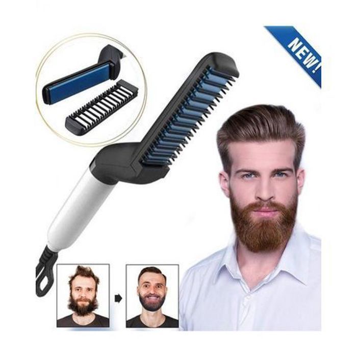 Magique Lisseur Barbe et cheveux Multifonctionnel,Lisseur Barbe et Cheveux Homme