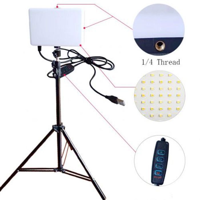 Panneau Éclairage  2700K-5700K camera light LED Studio USB, Vidéo et Photographie,