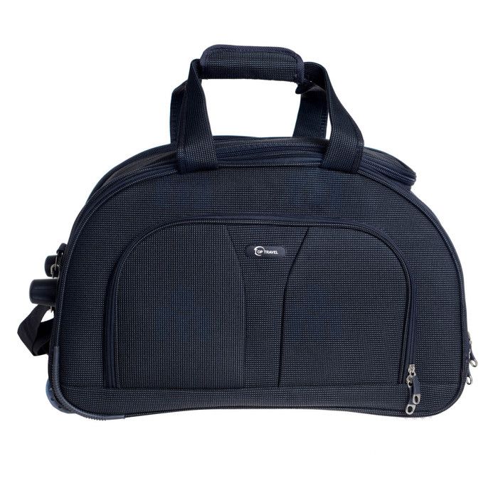 Sac de voyage à roulettes 18B050-3 noir 50cm - TOP TRAVEL
