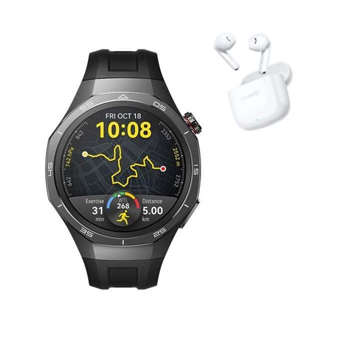 Huawei WATCH GT 5 Pro 46mm Black plus freebuds 2 se