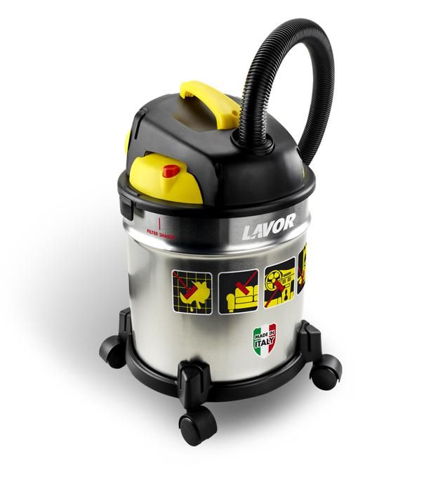 LAVOR Aspirateur Eau et Poussière VAC 20 S, Réservoir en Acier 20 litres - 1200W