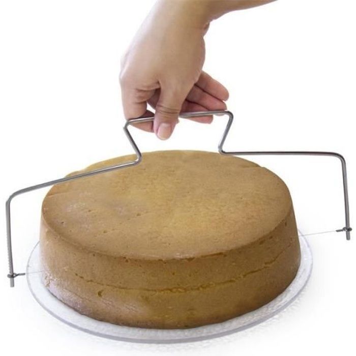 Lyre à Gâteau - LILY COOK - 30 cm - Acier Inox - Coupe Régulière - Lavable au Lave-Vaisselle