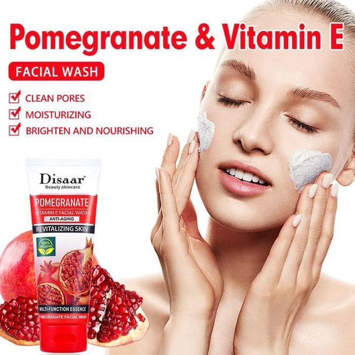 Disaar nettoyant visage à la grenade, blanchissant et hydratant