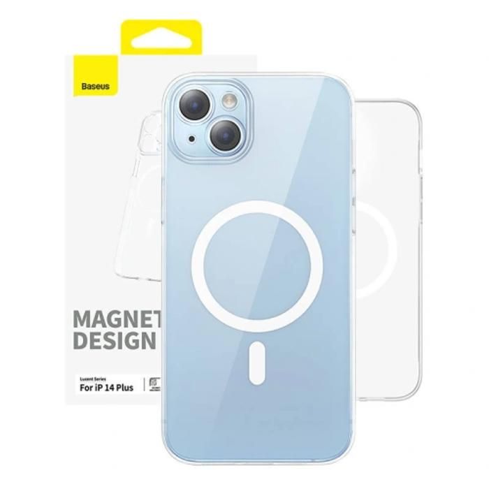 Coque de Protection - Baseus - Lucent Series - iPhone 14 Plus - Transparente - Résistance aux chocs