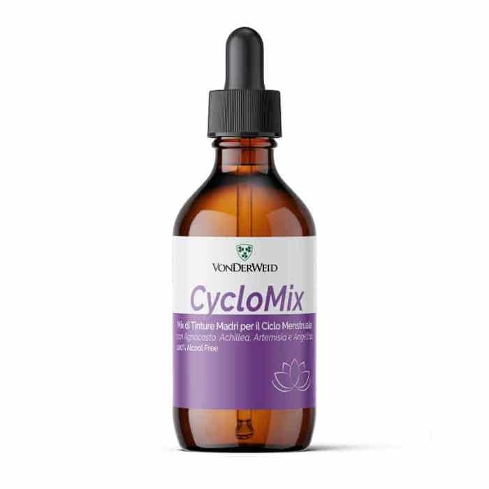 CycloMix - Mélange de Teintures pour le Cycle Menstruel 100ml - Made in Italy
