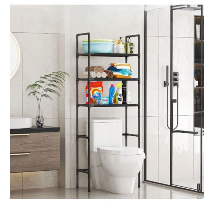 Etagere de salle de bain, nouveau support de toilette design pratique et élégant de haute qualité