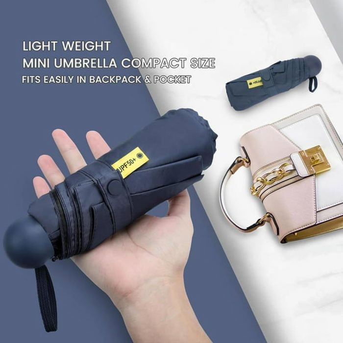 Simple umbrella dark blue: Parapluie simple bleu foncé