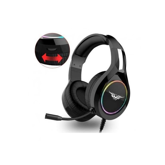 Dml CASQUE DL-GH2232D RGB Gaming Headset FOR PC