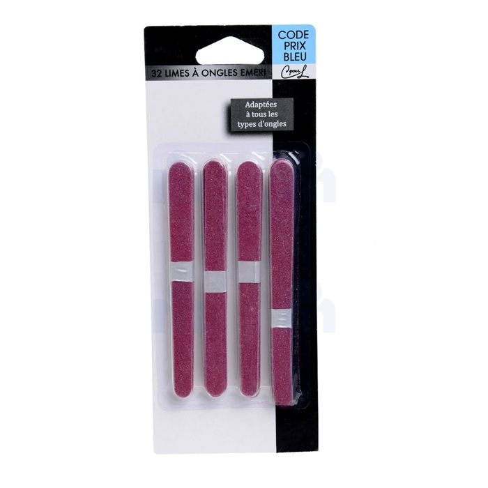 Limes à ongles émeri KOB401A x32 - C POUR L