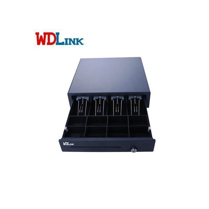 WDLINK Tiroir Caisse Métallique Automatique RJ11