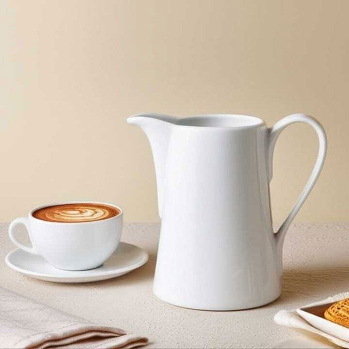 pot élégant pour lait -sauciere – En céramique résistante et raffiné-700ML