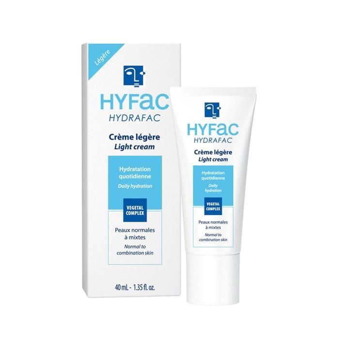 Crème hydratante - HYFAC - Hydrafac - Texture légère - 40 ml - Non gras
