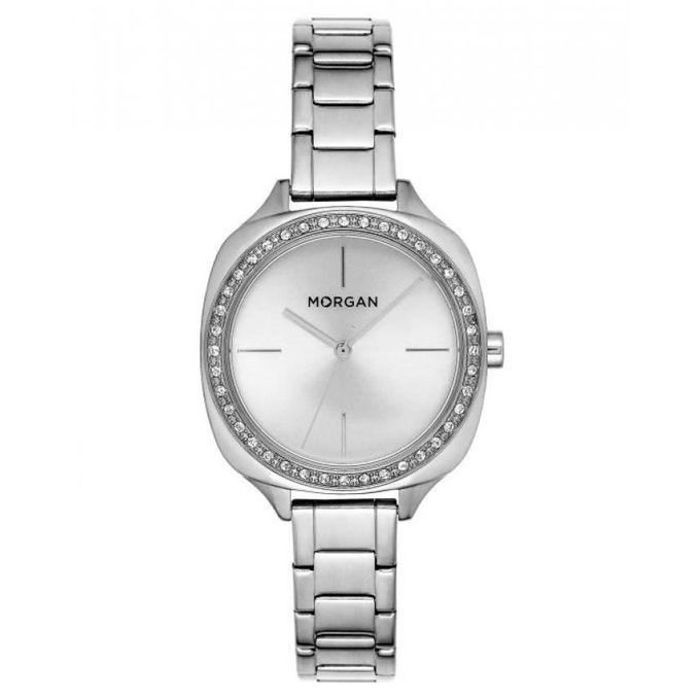 Montre Femme - MORGAN - MG003S/FM - Cadran Argenté - Bracelet Acier Inoxydable - Étanchéité 3 BAR
