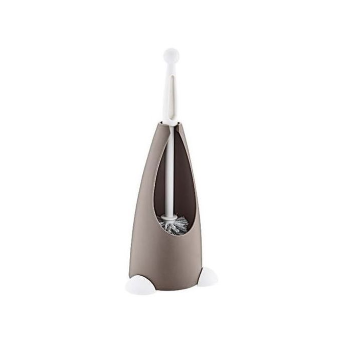 BROSSE WC PINGOUIN MARRON