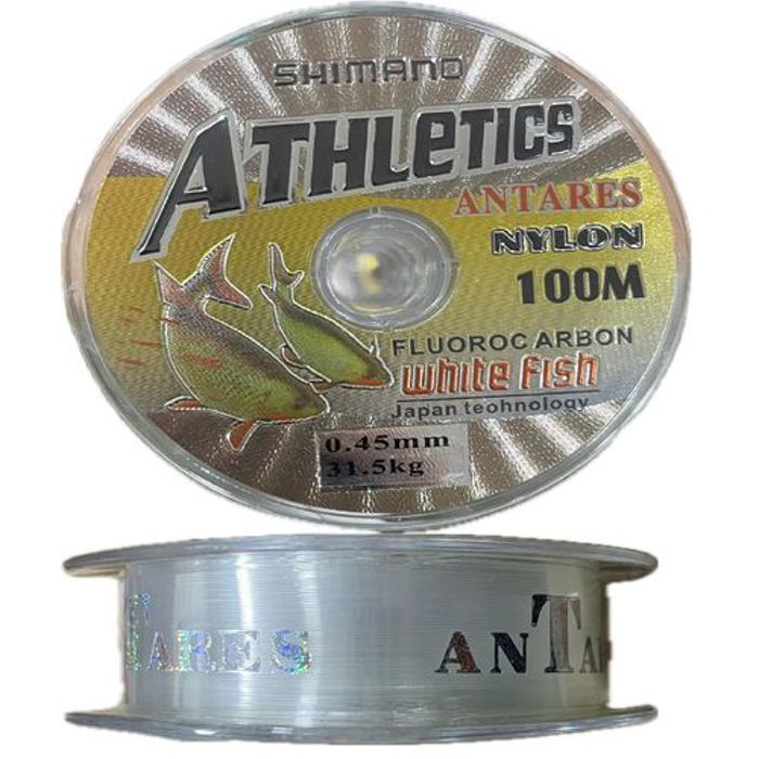 Fil de pêche - ANTARES - ATHLETICS - Fluoro-carbon - 0.45mm - 31.5kg - 100M