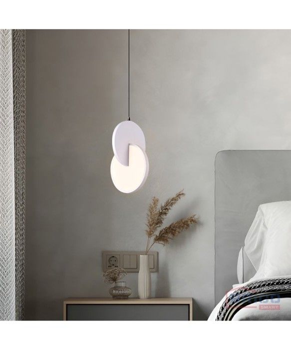 Suspension luminaire  Sandya - 27Cm-blanc