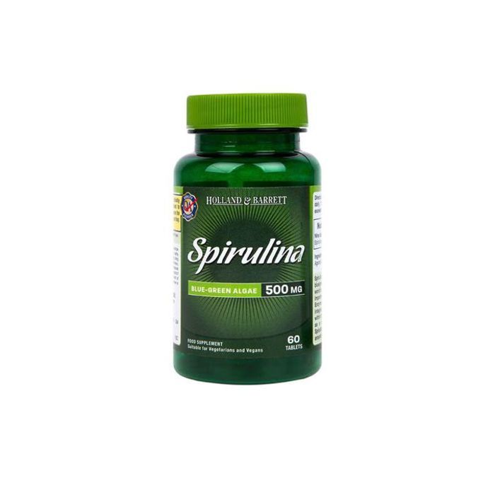 Spirulina 60 Tablets 500mg
