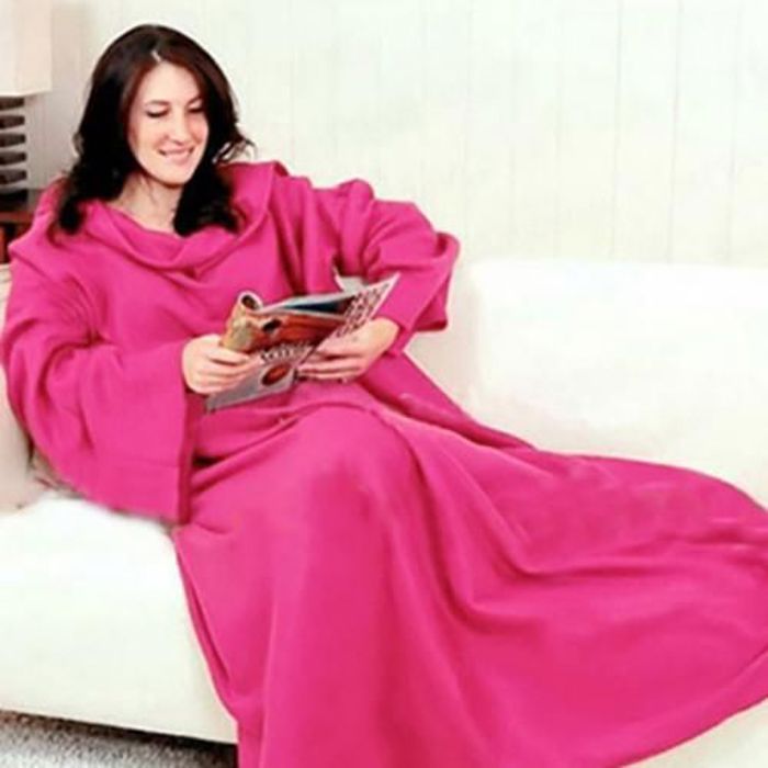 Couverture Snuggie en molleton doux et chaud avec manches