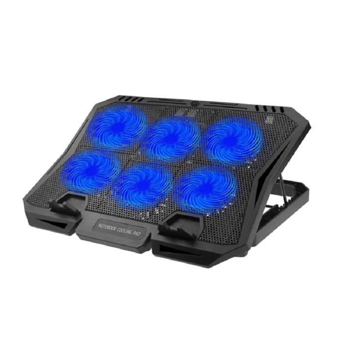 Ventilateur refroidisseur pour ordinateur portable à 6 fans - A6