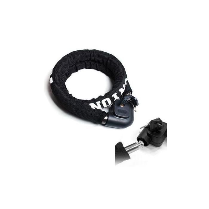 Cadenas antivol TONYON Câble de sécurité pour moto & vélo 120CM Serrure de moto