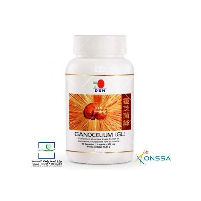 Dxn Ganocelium (GL) 450mgx90-Complément Alimentaire extrait du Ganoderma lucidum