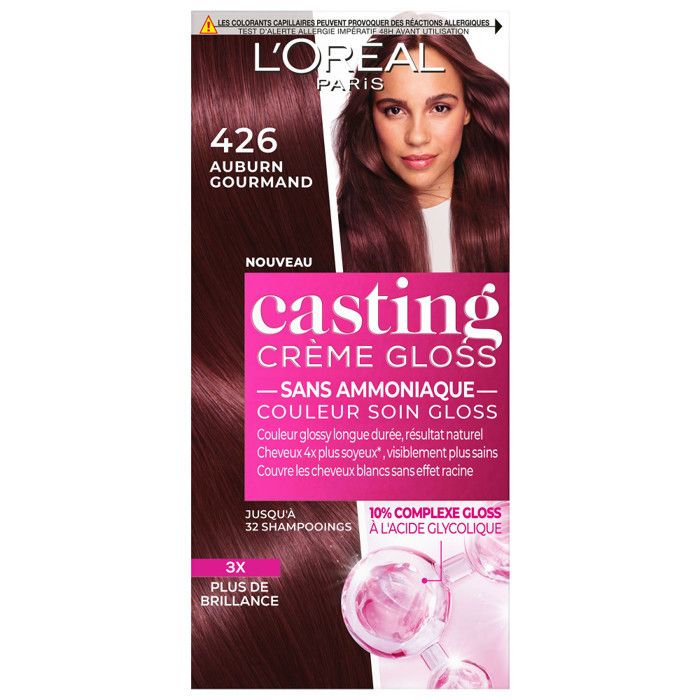 Coloration L'OREAL Casting Crème Gloss - Auburn Gourmand 426