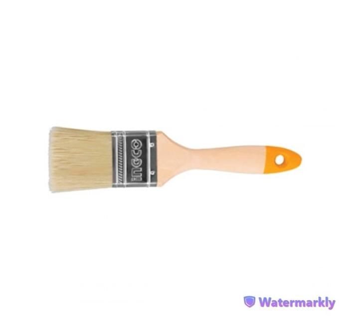 Pinceau en bois largeur 76mm pour peinture à huile