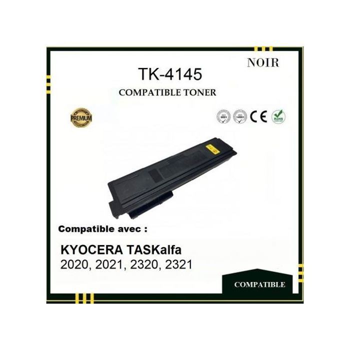 Toner - KYOCERA - TK 4145 - Noir -  - Résistant aux taches