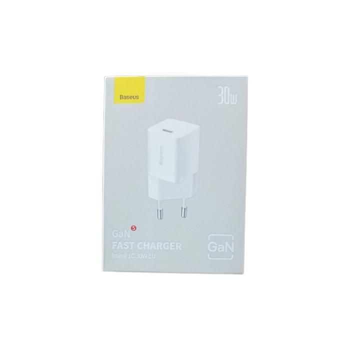 Chargeur rapide - Baseus - CCGN070502 - 30W - Type-C - Blanc