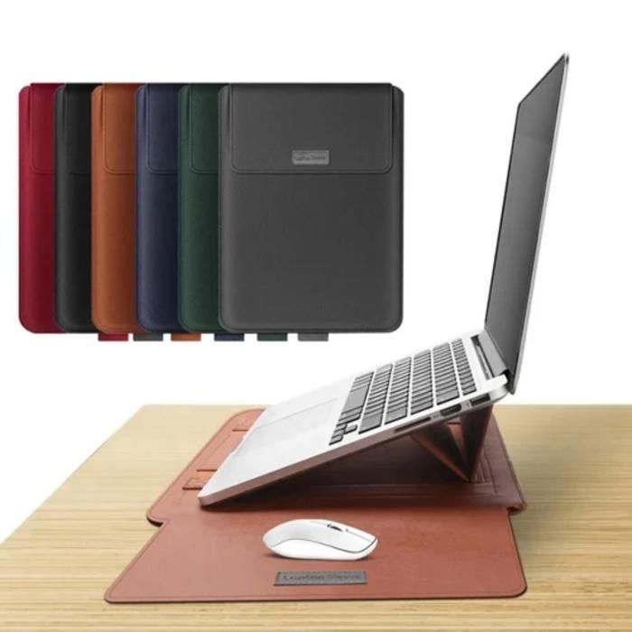 Housse pour Ordinateur Portable - Noname - Noir - Cuir - Ergonomique - Antiéclaboussures(Couleur aléatoire)