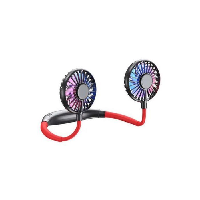 Ventilateur d'Aromathérapie - KAKUSIGA - Modèle Suspendu - 3 Vitesses - Rechargeable - Noir
