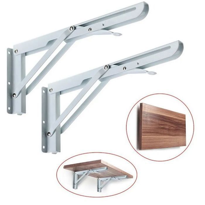 Support étagère pliable