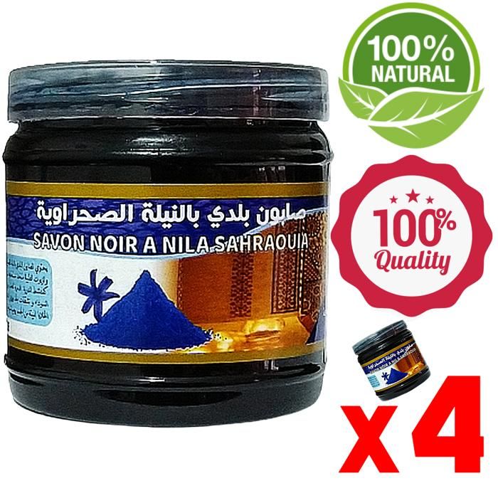Savon Noir au Nila bleu 100% naturel 800g