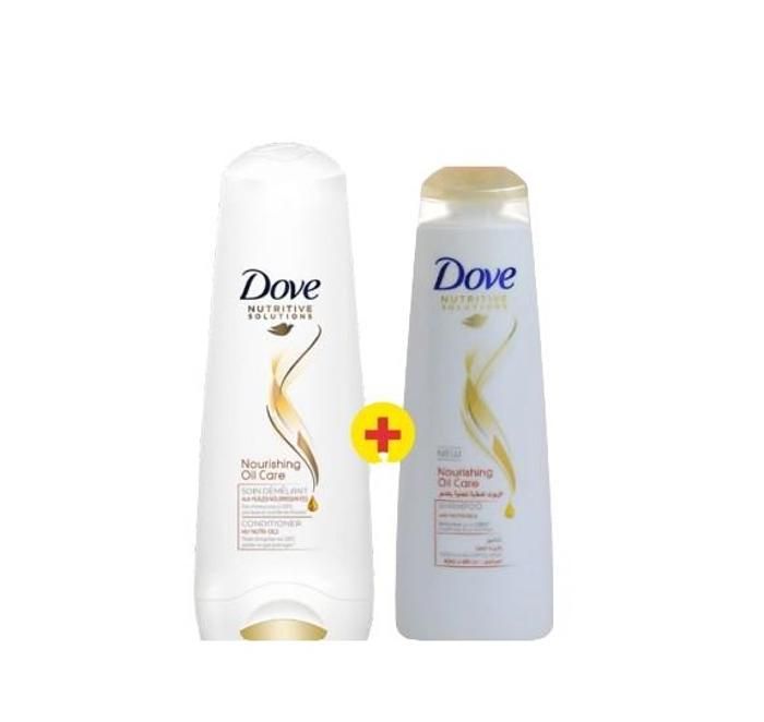 Après Shampoing DOVE+Shampoing COCO OIL 400ML GRATUIT