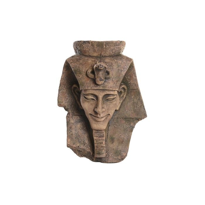 Support de pot de fleurs - DANSMAMAISON - MUR VIEILLI - Magnésie - Doré - 51x39 cm