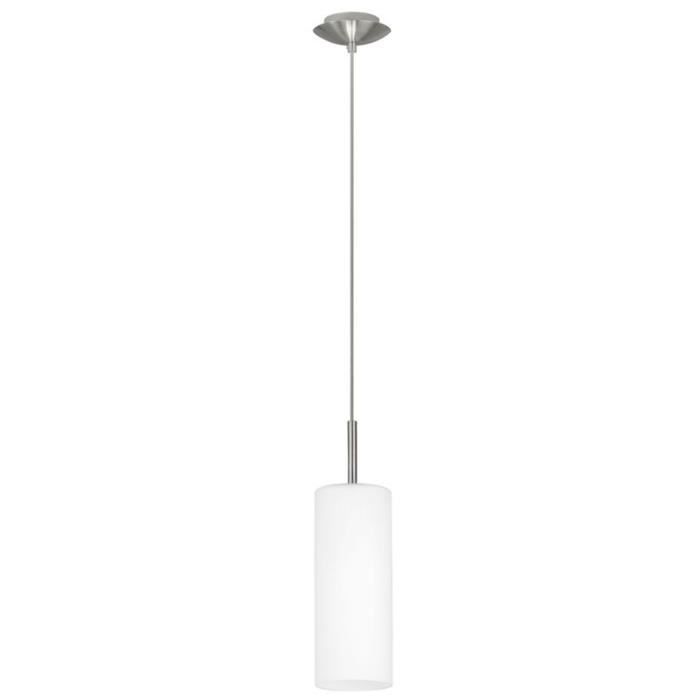 Suspension - EGLO LIGHTING - Troy 3 nickel mat - 60W - E27 - LED