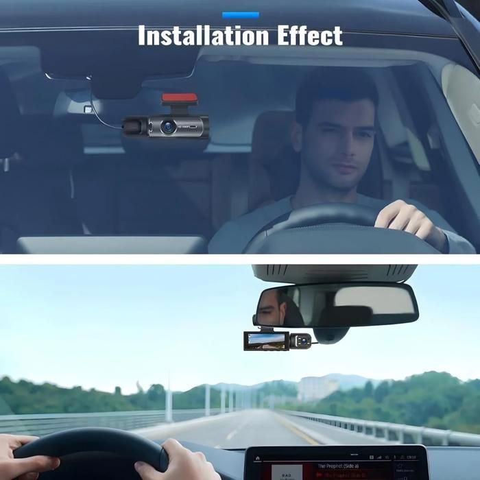 Camera de voiture Dashcam 2 Lens Avant et intérieur  2 Lens Avant et intérieur - Camera de recul