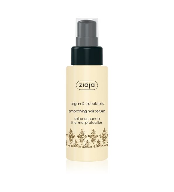 Sérum lissant - Ziaja - Huile d'argan et Tsubaki - 50ml - Cheveux abîmés - Mixte