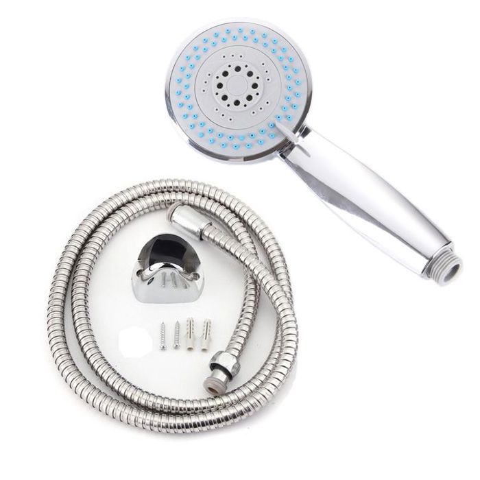 Pommeau de douche 3 réglages de jet + Flexible