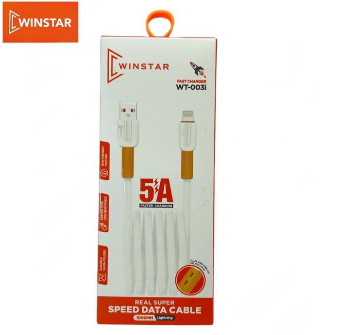 cable SPEED DATA CABLE WINSTAR 1000MM LIGHTNING  MODEL WT-003i