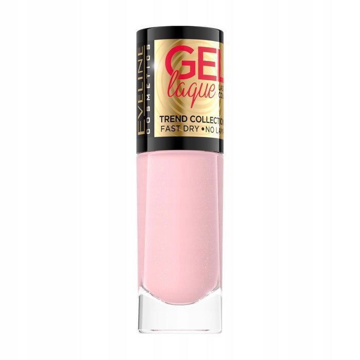 Vernis à ongle - EVELINE - Gel Laque 203 - Rose - 8 ml - Brillance et tenue longue durée